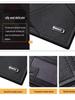 Men's Slim Leather Bi-Fold Wallet with Multi-Card Slots & Coin Pocket