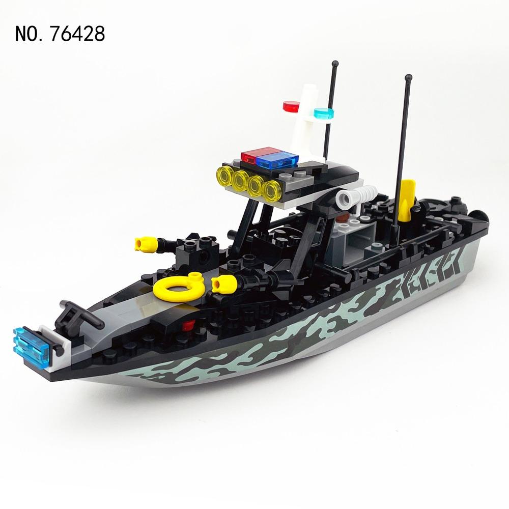Non-Toxic Barracuda Assault Boat Figures Assemble Toys Creeper For Kids Educational Toys Action Figure Toy Anime Figure