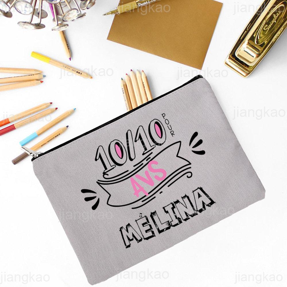 Super AVS Printed Makeup Bag Women Travel Neceser Cosmetic Zipper Pouch Travel Toiletry Organizer School Pencil Bags AVS Gifts