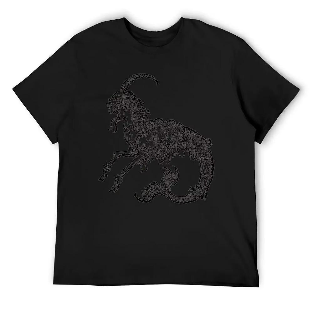 Capricorn Twelve Constellation (4) T-shirt Harajuku Move Tshirt Vintage Home Funny Novelty USA Size