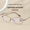 2025 Ladies' HD Anti-Blue Light Metal Fashion Reading Glasses