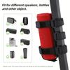 Universal Bike Speaker Strap With Adjustable Hook And Rings Fastener For Outdoor Sports And Cycling Accessories
