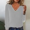 Women Fashion Pullover Sweater R-Neck Long Sleeve Shirts Blouse Knit Casual Cozy Clouds Top