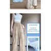 Narrow-fit Tie-dye Wide-leg Pants for Women, 2026 New Model, Ice Silk Cotton-linen Casual Summer Thin Tencel Linen Yamamoto Pants