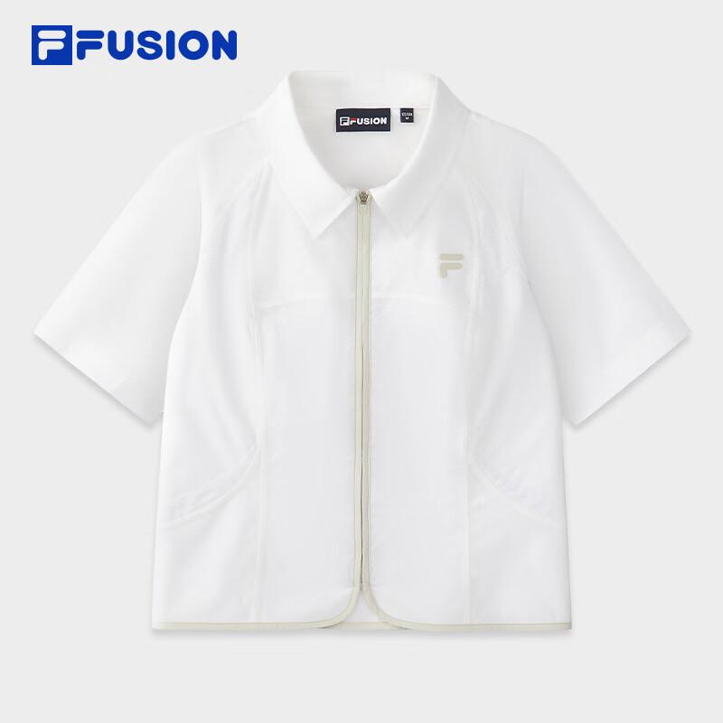 Женская приталенная тканая рубашка с коротким рукавом FILA FUSION S