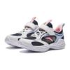 Anta Kids Fabric Non-Slip Breathable Low-Top Running Shoes Kids Sneakers White Black Pink A322425520-2