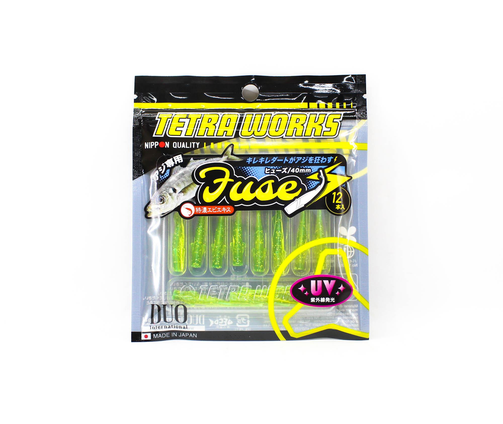 

Duo Soft Lure Tetra Works Fuse 40mm 12 per pack S508 (9975)