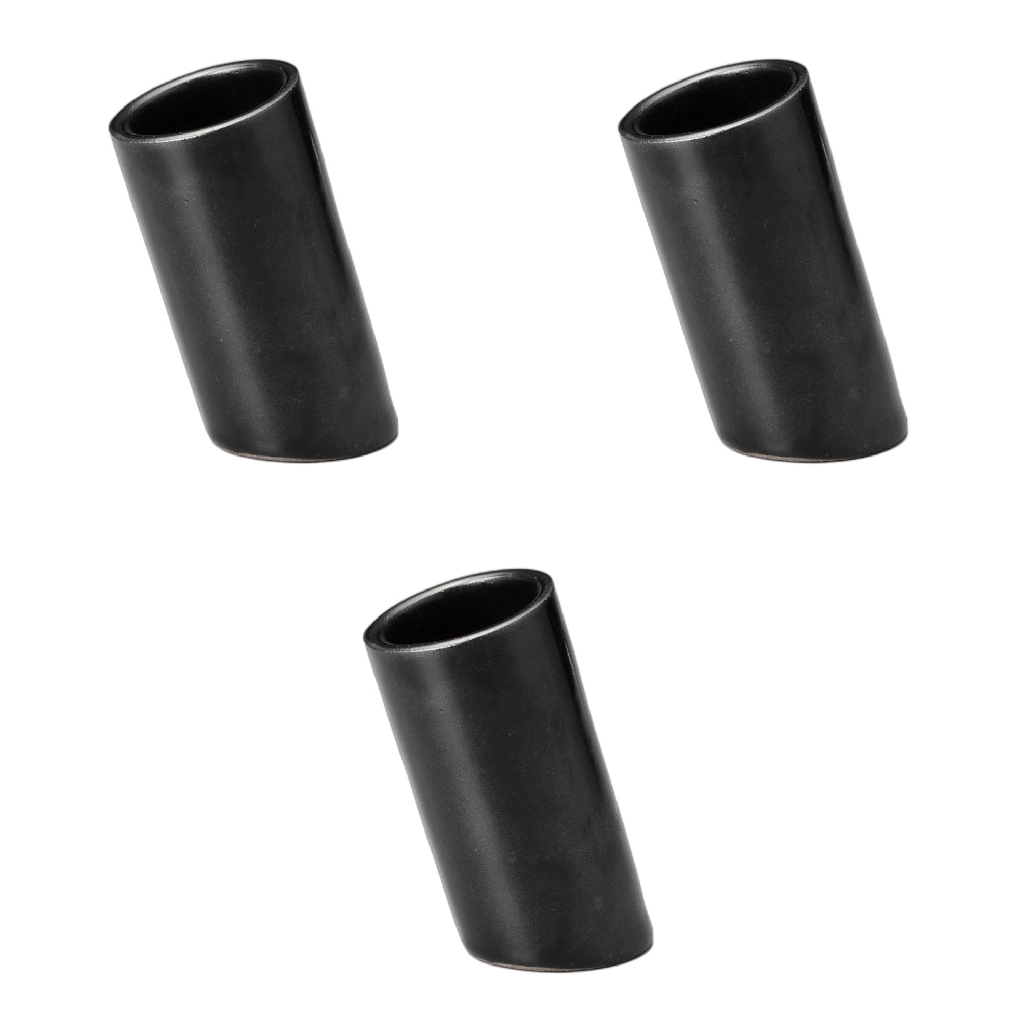 

Set of 3 Black Glazed Diagonal Skewer Stands x Ceramic Chopstick Holders by Setomonohonpo [4.8 10cm]