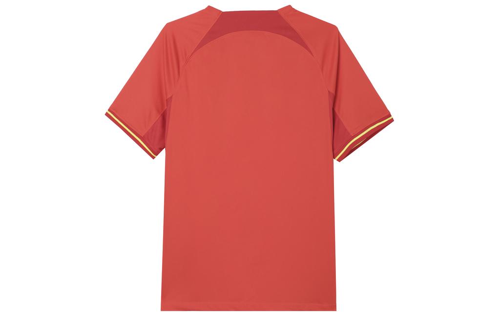 Nike Dri Fit Soccer Jerseys Men's Red Moderate Straight Fit DN0708-696