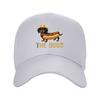 Dachshund Hot Dog Costume Baseball Cap Quirky Dog Lover Casual Adjustable Hat