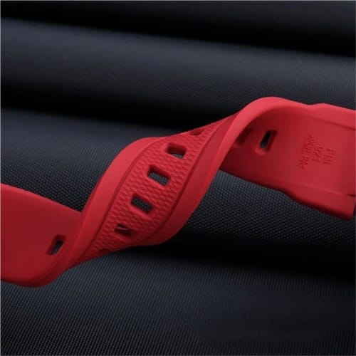 Small Shop Watch Accessories Replacement Band for Casio MTG-B1000/G1000 Watch Strap, Solid Steel Linker, Rubber Silicone Waterproof Bracelet (Black Bu