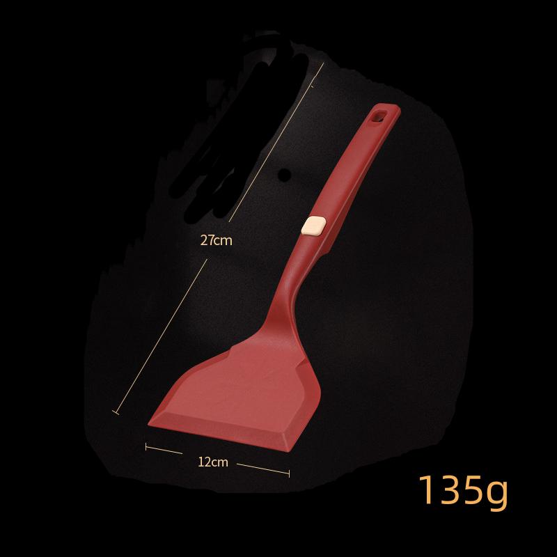 Silica Gel Spatula Household Kitchen Utensils Non Stick Cooking Shovel Integrated Silicone Kitchen Utensils Comfort Handle
