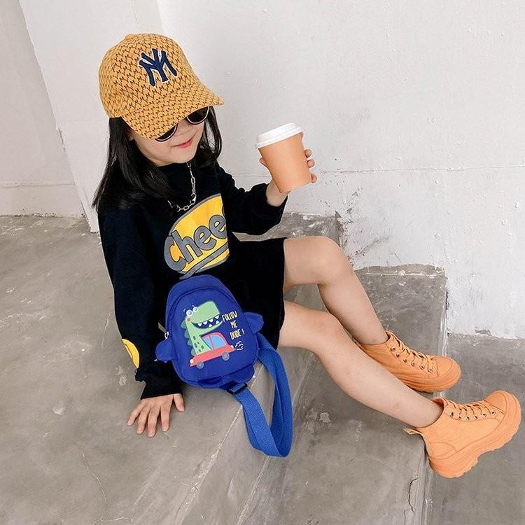 Backpack Boys and Girls Small Breast Bag Handsome Cartoon Car Large Medium Small Class Baby School Bag