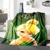 1pc Forest Fairy Flannel Blanket,Ultra Soft Warm Plush Throw for Home Bedroom Bed Sofa Cover Camping Picnic Gift Y7241