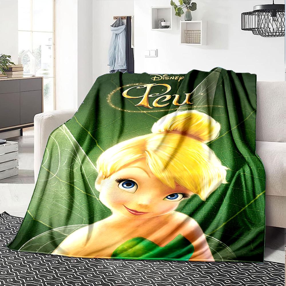 1pc Forest Fairy Flannel Blanket,Ultra Soft Warm Plush Throw for Home Bedroom Bed Sofa Cover Camping Picnic Gift Y7241