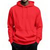 Men's Hooded Long Sleeve Casual Pullover Sweatshirt for Everyday Wear