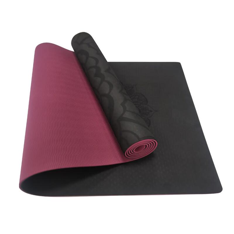 Junshi Dual Color TPE Yoga & Fitness Mat