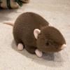 Simulated Cute Little Mouse Doll Mouse Plush Toy Doll Girl Rag Doll Pillow Gift