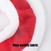 Pet Hamster Cape Red White Small Animals Christmas Outfit for Rabbit Guinea Pig Parrot African Greys Parakeet Cockatiel Cosplay Accessories