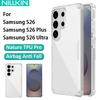 NILLKIN For Samsung Galaxy S26 Ultra Plus Case Nature TPU Pro Transparent Soft Silicon Cover Clear Case