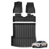 Smabee Left Drive for Xpeng Mona M03 2024 2025 With Subwoofer Car Floor Mats Cargo Liner Trunk Pad TPE Waterproof Accessories