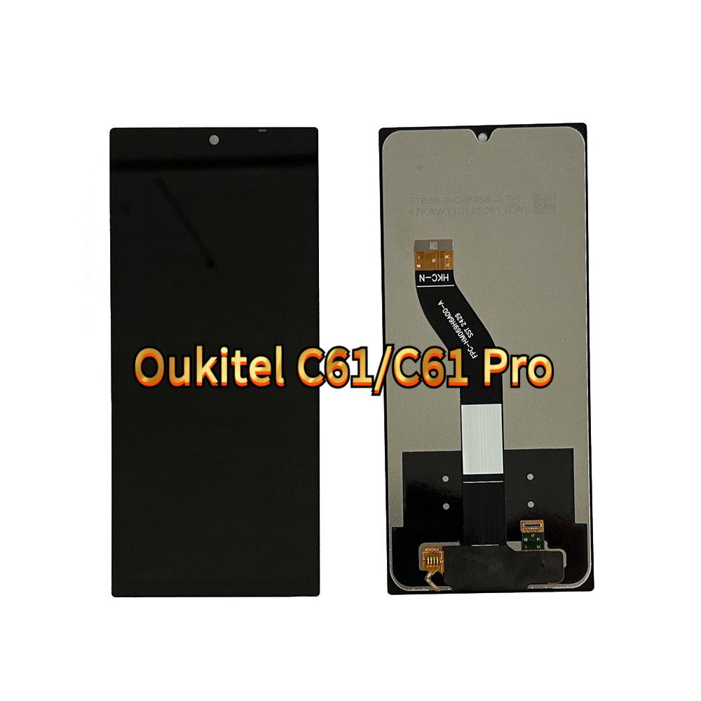 

LCD Screen and Digitizer Full Assembly for Oukitel C61