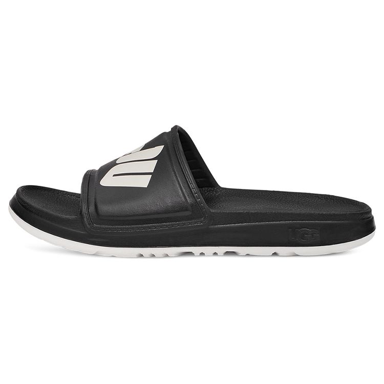 UGG Men s Logo Slide Sandals Comfort Casual Slip On Sandals 1129111-BLK 41