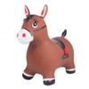 Cavalo Inflável Marrom Extra Grande para Crianças - Brinquedo Durável para Montar