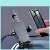 Bicycle Phone Holder With 360 Degree Rotation And Oneclick Lock For Cycling Commuting