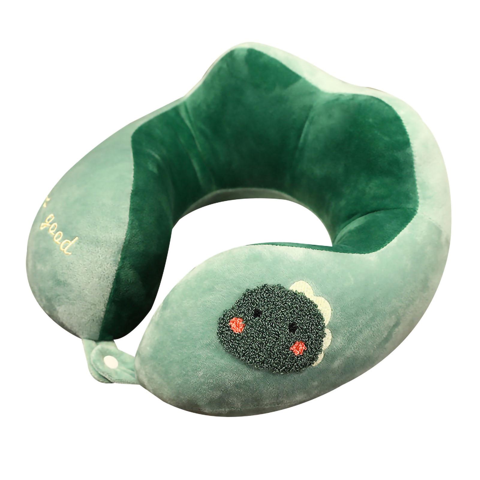 

Подушка для шеи U-образная, симпатичная, стильная, ПП, хлопок, плюш, эластичная, портативная, для путешествий, домашнего офиса 30x30cm / 11.81x11.81in