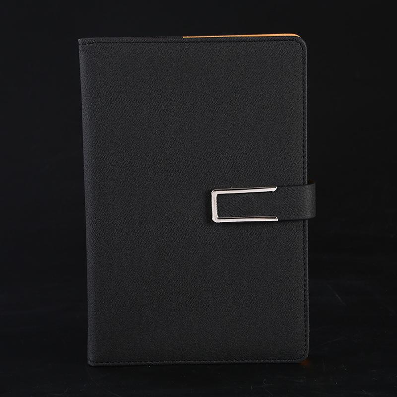 Creative A5/B5 Customizable PU Leather Notebook and Gift Box Set with Logo Customizable чёрный