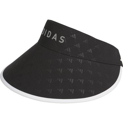 Golf Monogram Print Wide Visor JTC23 Black Women's