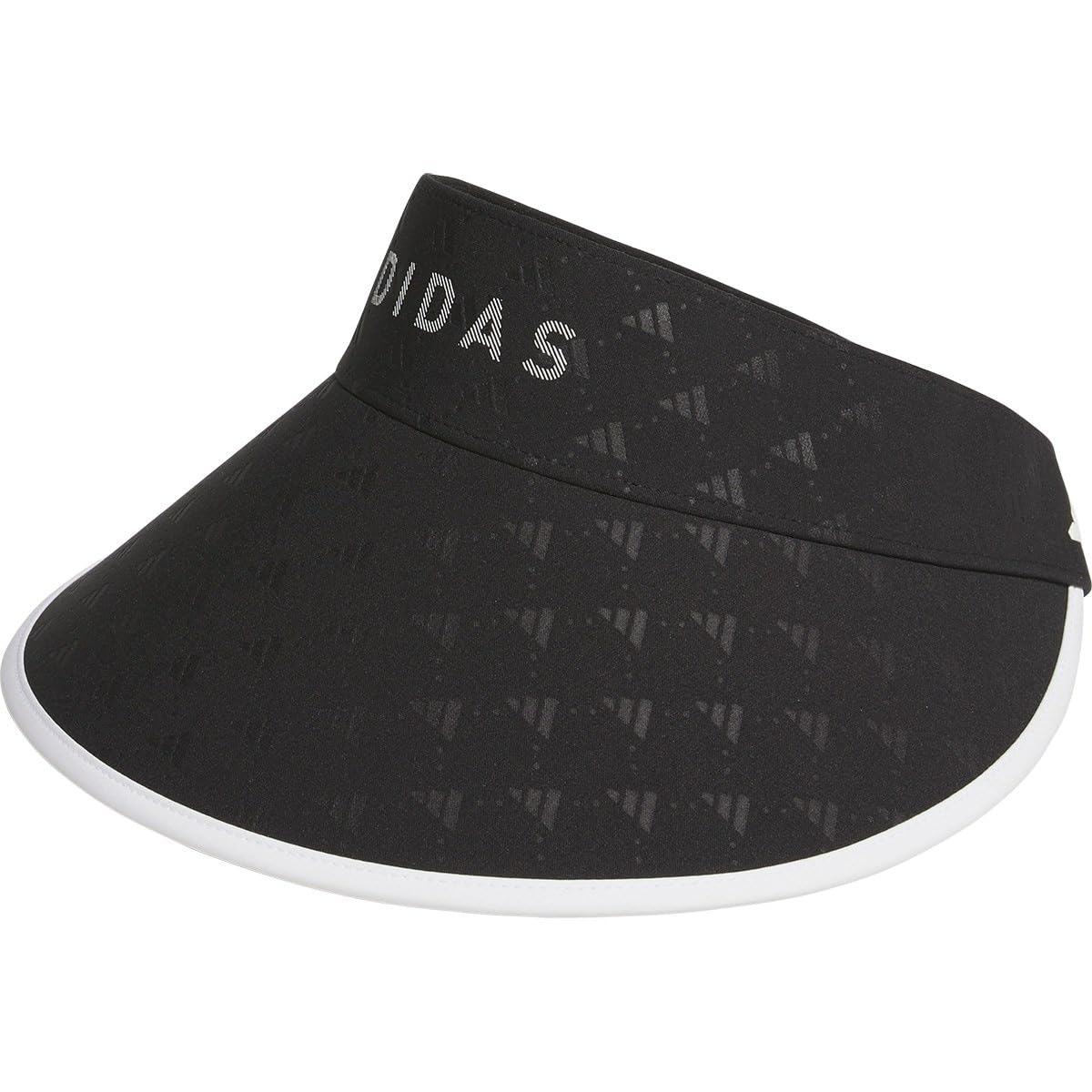 

Женский широкий козырек Adidas Golf с монограммным принтом JTC23 Черный