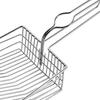 Metal Cat Litter Scoop Kitty Scooper Stainless Steel Comfortable Grip Easy to Clean Efficient Cat Poop Lifter for