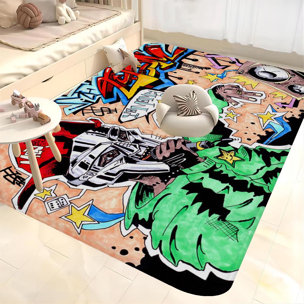 MF DOOM Room Mats Anti-slip Absorb Water Long Strip Cushion Bedroon Mat Welcome Doormat