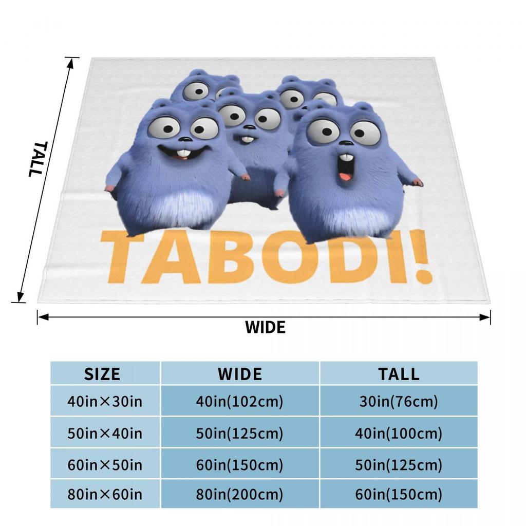 Grizzy Beer Cartoon Blanket Cover Flannel Throw Blanket Home Couch Decoration Soft Warm Bedspreads