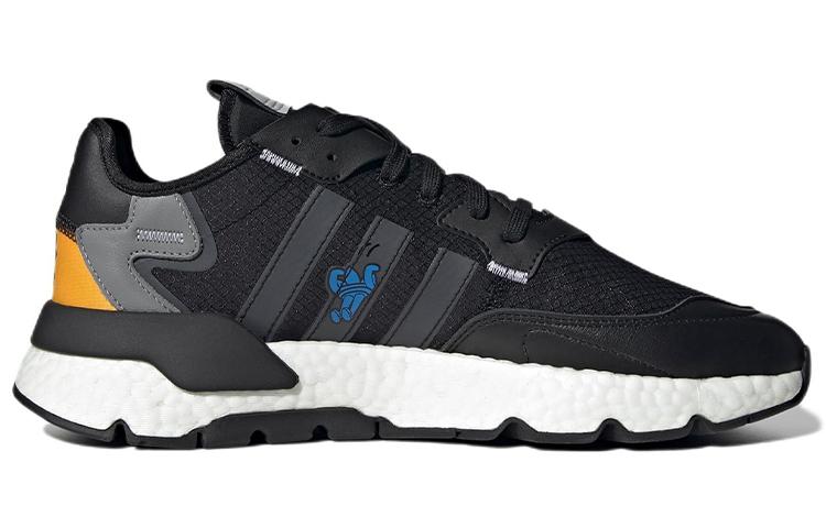 adidas Originals Nite Jogger 'Black Grey Orange Green' GX2184