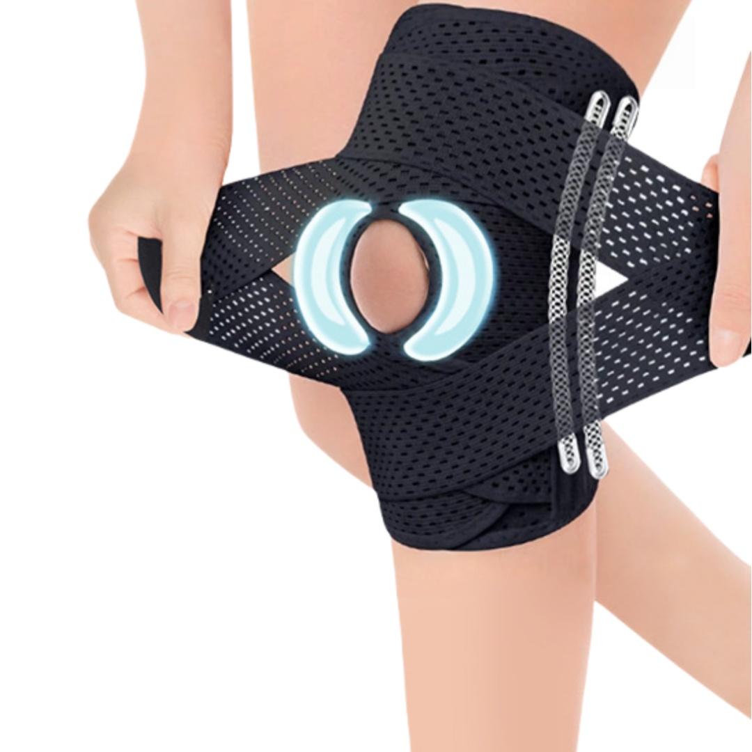 

Adjustable Lightweight Compression Knee Brace Meniscus Patella Knee Support Strap Knee Wrap Knee Pads Joint Protector For Sports XL