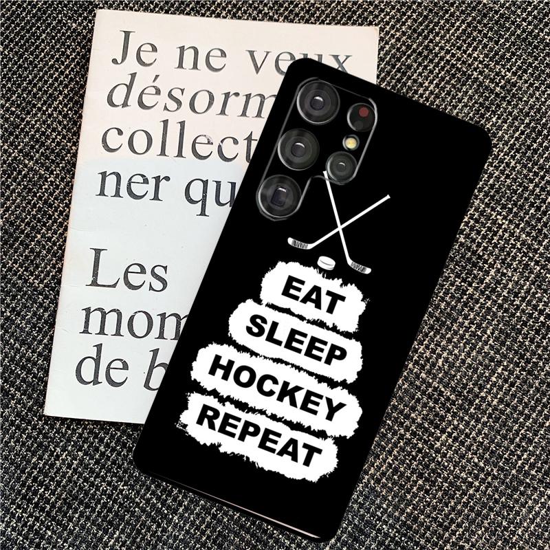 

Ice Hockey Player Case For Samsung Galaxy S24 S23 S22 Ultra S8 S9 S10 Plus Note 10 20 Ultra S20 S21 FE Cover Galaxy S10e