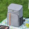 Large Capacity Waterproof Insulated Ice Pack Picnic Backpack, 20L - Double Shoulder, Multi-functional Cold Storage