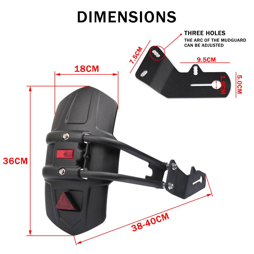 Rear Fender Mudguard Mudflap Rear Wheel Splash Guard Cover For RoyalEnfield Royal Enfield Hunter 350 Motorcycle Accessories