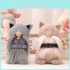 Adorable Plush Cat Doll Home Decor Gift Soft Gnome Cat Figurine For Cozy Spaces