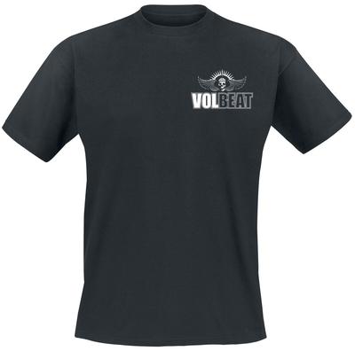 Smagus Vasaros Volbeat Grafikos Medvilninis Juostos Marškinėliai Unisex Vasariniai Trumpomis Rankovėmis Mados Prekės ženklo T-shirt Prabangus Laisvalaikio Vintažinis