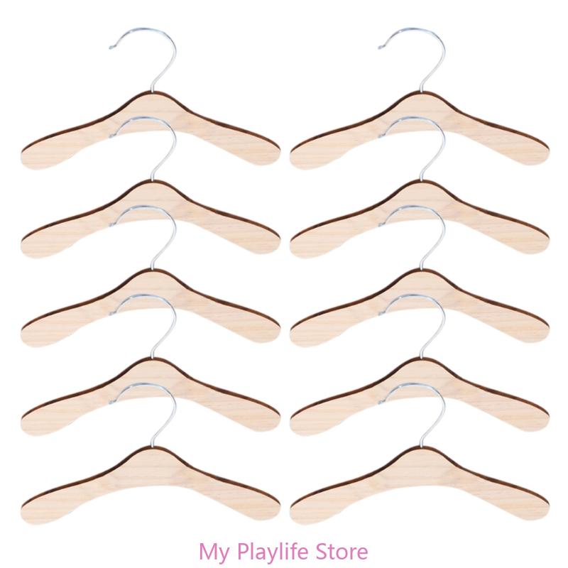 10 Pcs Dog Clothes Hanger Thin Space Saving Hook Practical and Durable Use Pet Gift for Small Dog Clothing