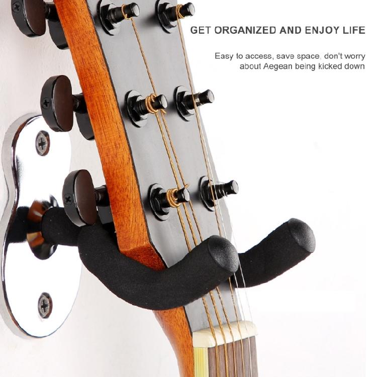 Guitar Ukuleles Guitar Wall Hanger Bracket Ukuleles Guitar Rack Hanger Wall Hook Holder Stand Guitar Wall Mount Hanger