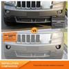 Front Fog Light Lamp Cover Frame Trim Bezel Ert For Jeep Grand Cherokee 11-13