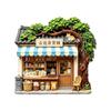House Home Decoration Shop Shape Magnetic Sticker Chinese Style Refrigerator Magnet  Gift