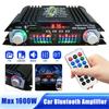 1600W Peak Power 4 Channel HiFi Stereo AMP FM Radio USB Bluetooth-Compatible 4 Channel Bluetooth-Compatible Sound Remote Control