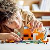 LEGO Minecraft Fuchshaus Spielzeug Geschenk Geburtstagsblock Weihnachten Jungen Mädchen Kinder 8 Jahre alt 9 Jahre alt 10 Jahre alt Grundschule Minecraft