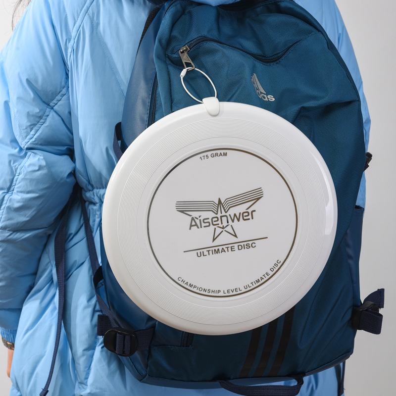 When Using Ultimate Frisbee, You Can Choose To Attach The Frisbee Buckle To Your Backpack To Display The Frisbee or Attach The Frisbee Clip